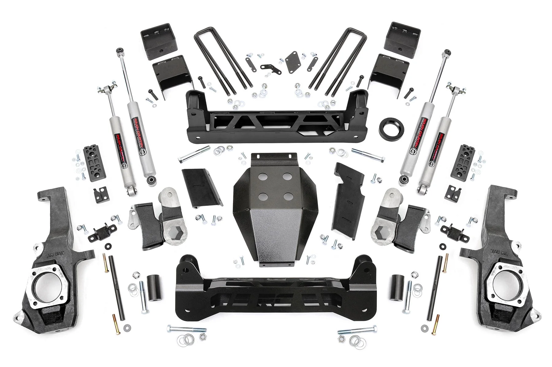 Rough Country 7.5 Inch Lift Kit NTD Fits Chevrolet/GMC 3500 2/4WD 2011-2019