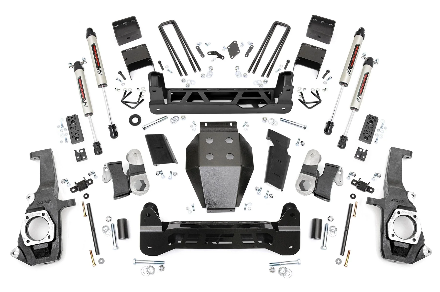 Rough Country 7.5 Inch Lift Kit NTD V2 Fits Chevrolet/GMC 3500 2/4WD 2011-2019