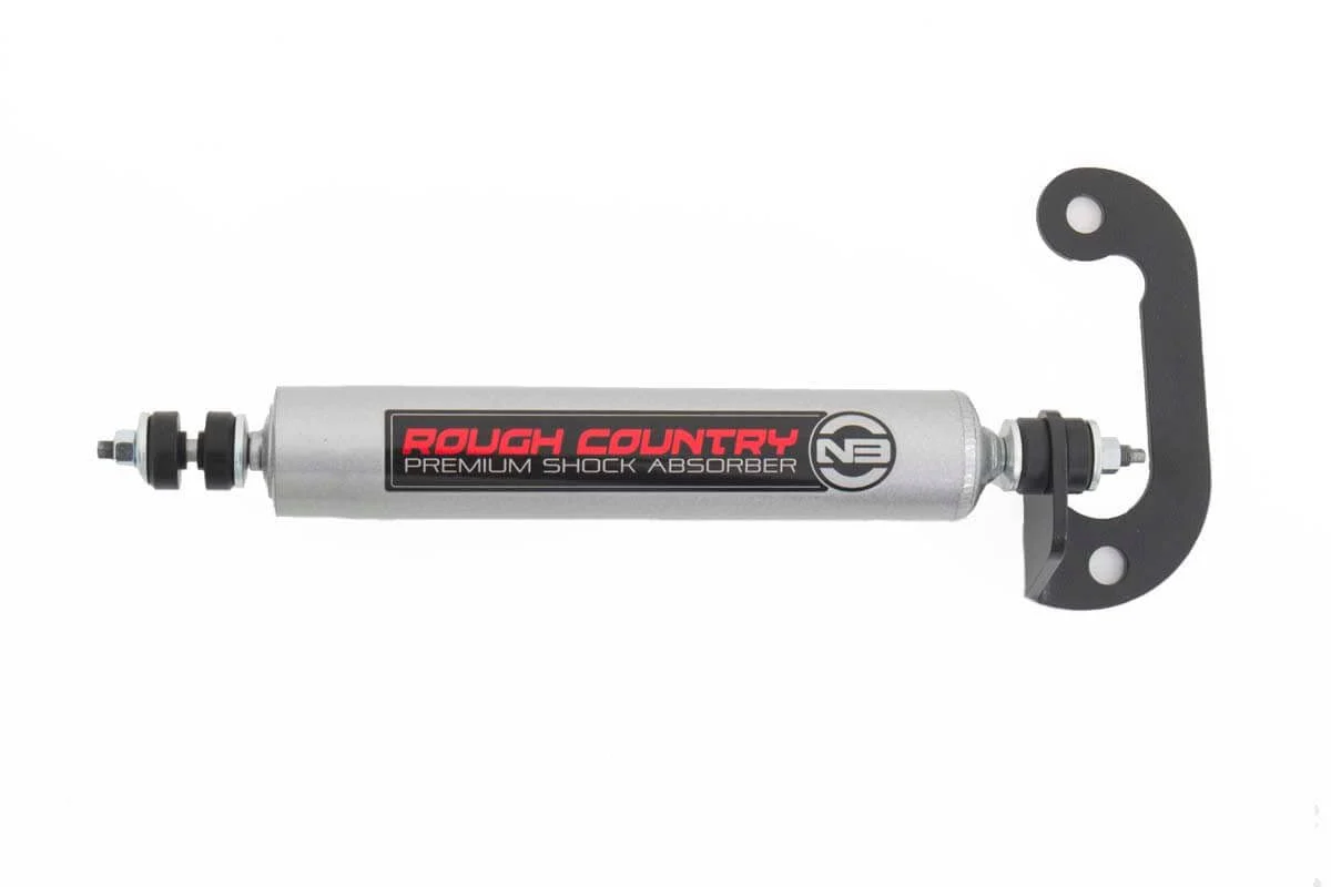 Rough Country N3 Steering Stabilizer 8-lug Only 6-Inch Lift Fits Chevrolet 3500 4WD 1988-2000