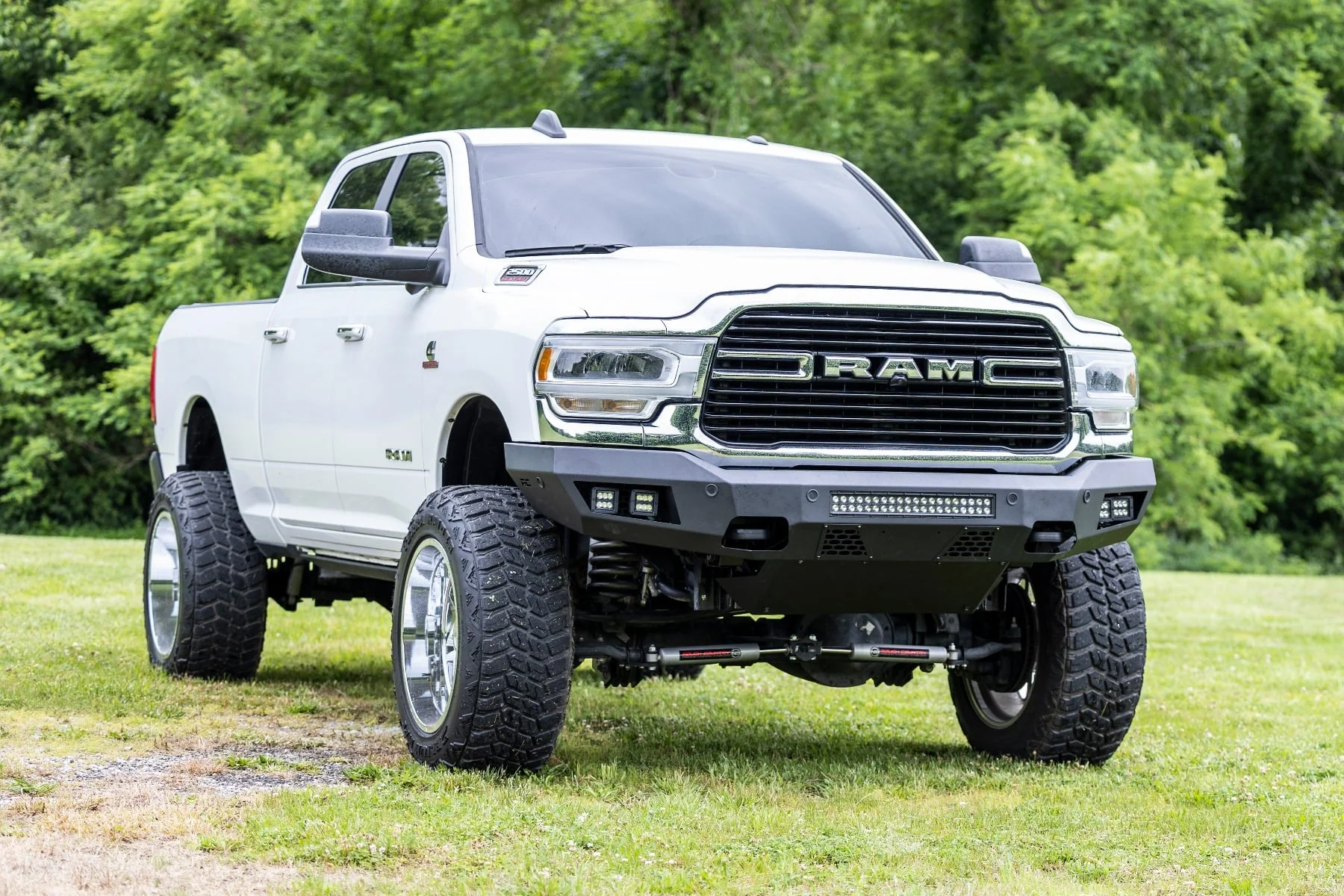 Rough Country N3 Steering Stabilizer Dual 2.5-8 Inch Lift Fits Dodge Ram 3500 4WD 2013-2025 - Image 4