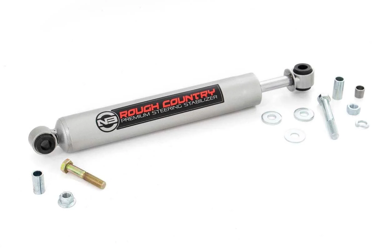 Rough Country N3 Steering Stabilizer Fits Chevrolet/GMC 3500 4WD 2011-2015