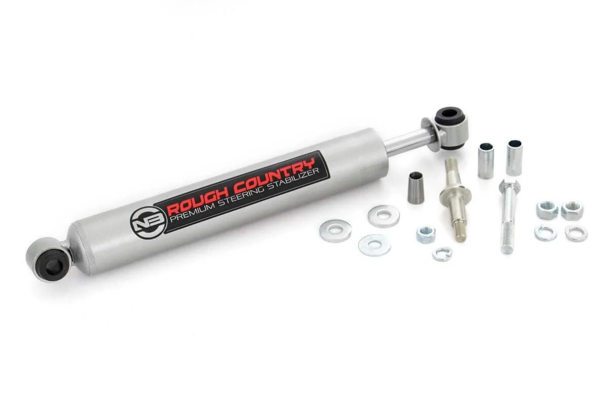 Rough Country N3 Steering Stabilizer Fits Dodge Ram 3500 4WD 1994-2012