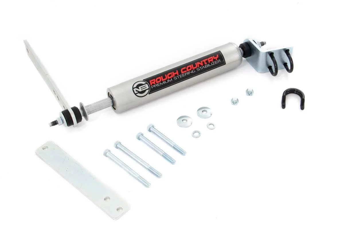 Rough Country N3 Steering Stabilizer Fits Ford F-350 2WD 1980-1996 / Ford F-350 4WD 1980-1985
