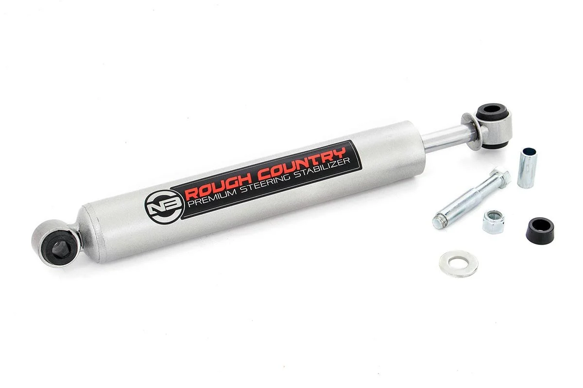 Rough Country N3 Steering Stabilizer Fits Ford F-350 4WD 1999-2004