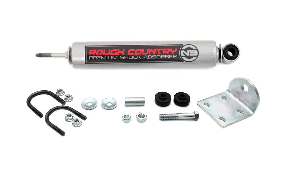 Rough Country N3 Steering Stabilizer Fits Ford F-350 4WD 1999-2004