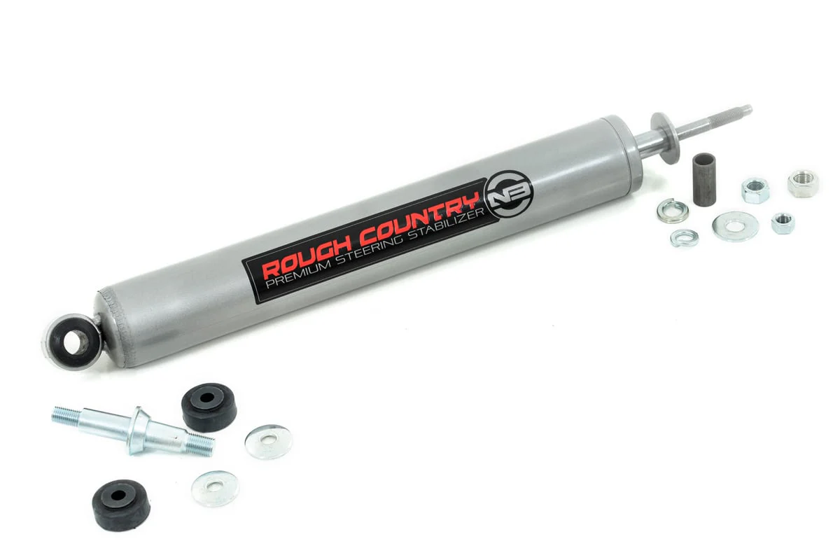 Rough Country N3 Steering Stabilizer Fits Ford F-350 4WD 2005-2007