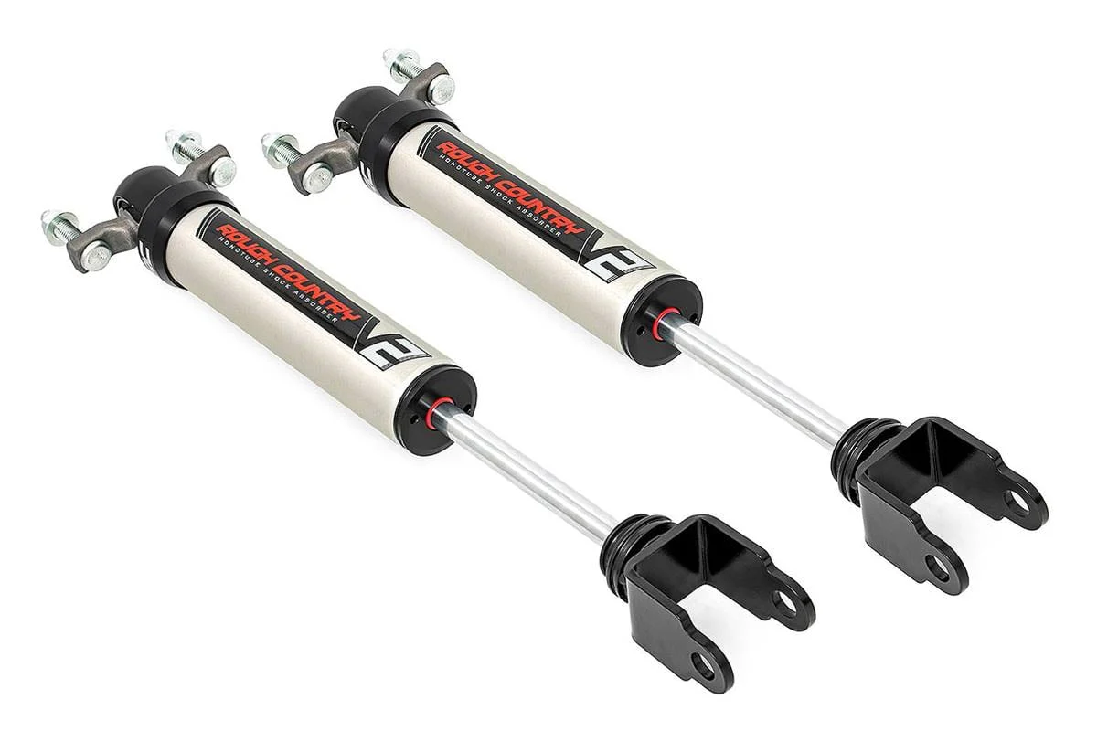 Rough Country V2 Front Shocks 5-8" OEM Mount Fits Chevrolet/GMC 3500 2/4WD 2011-2024