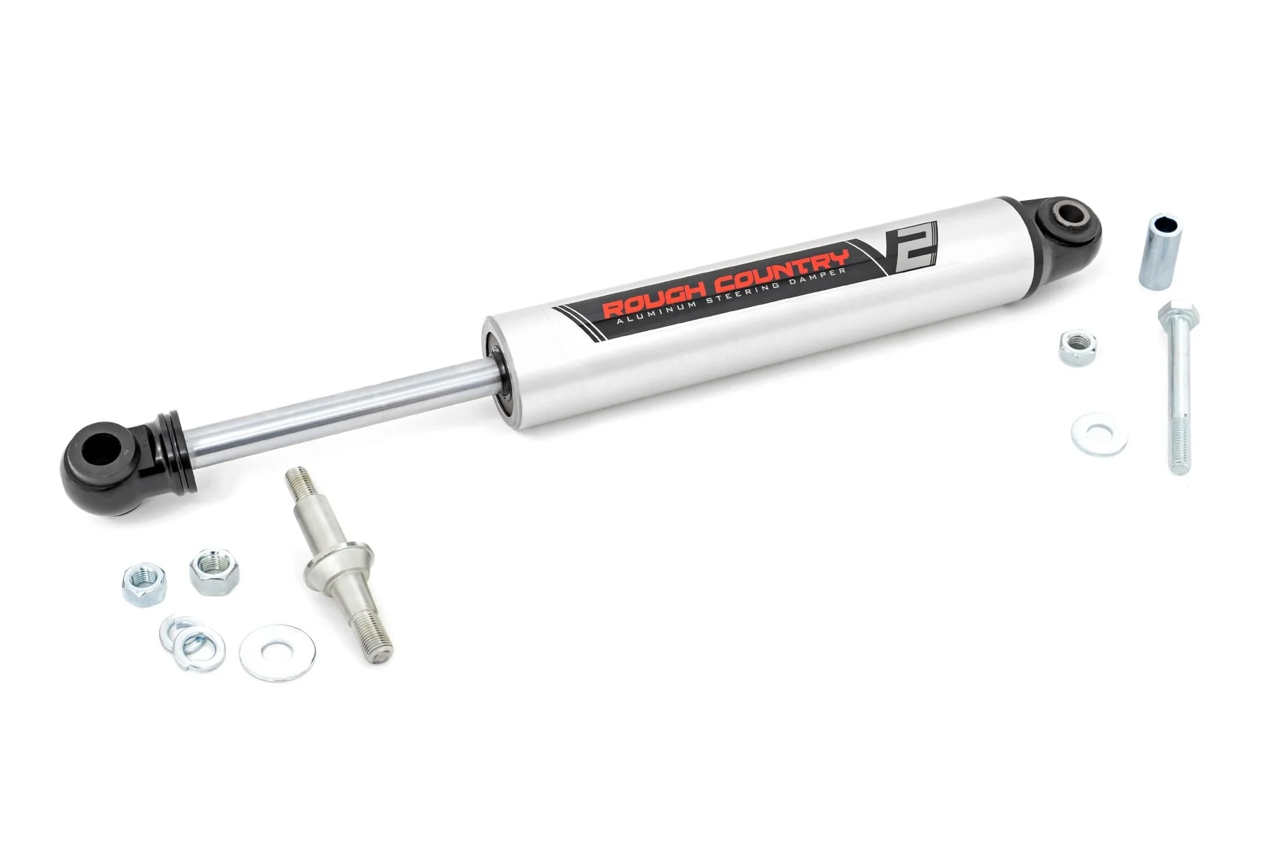 Rough Country V2 Steering Stabilizer Fits Chevrolet/GMC 3500 4WD 2001-2010