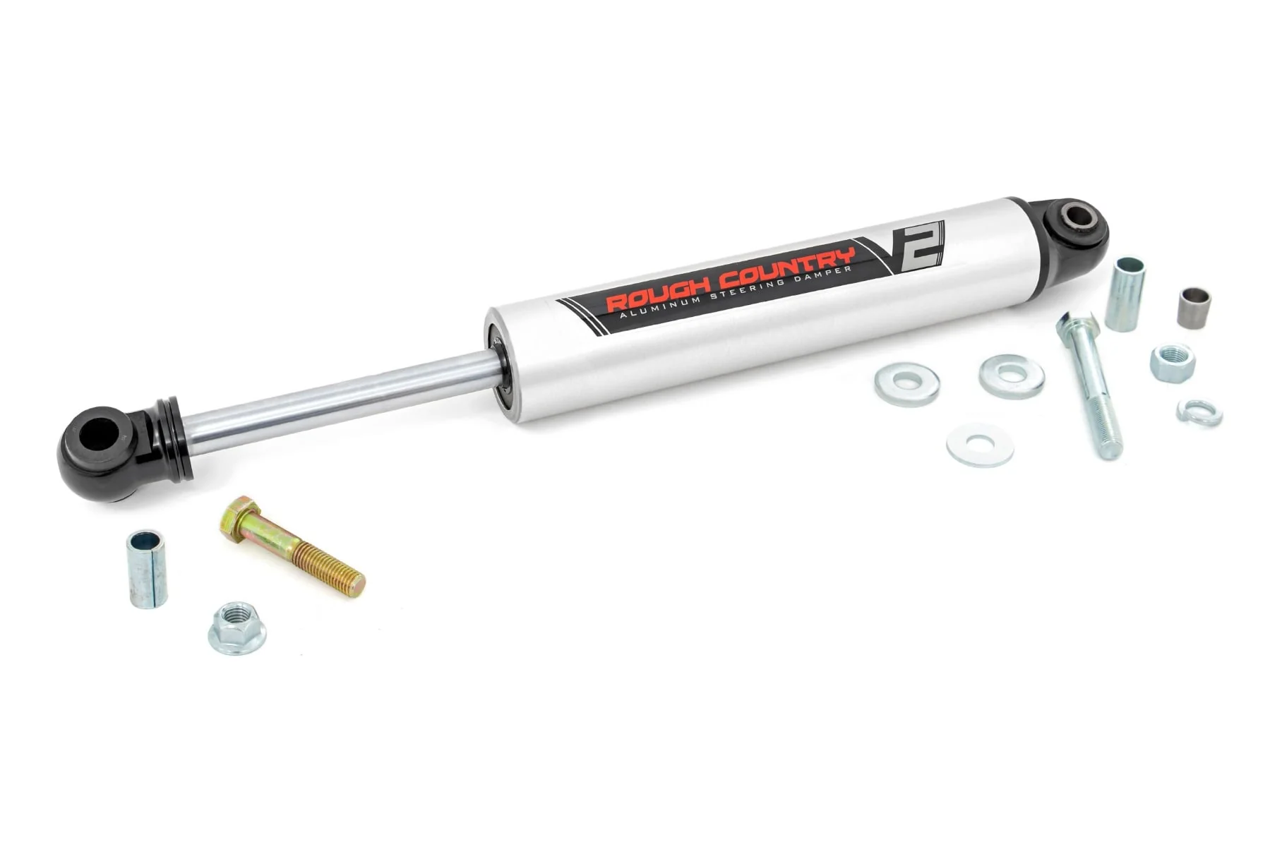 Rough Country V2 Steering Stabilizer Fits Chevrolet/GMC 3500 4WD 2011-2015