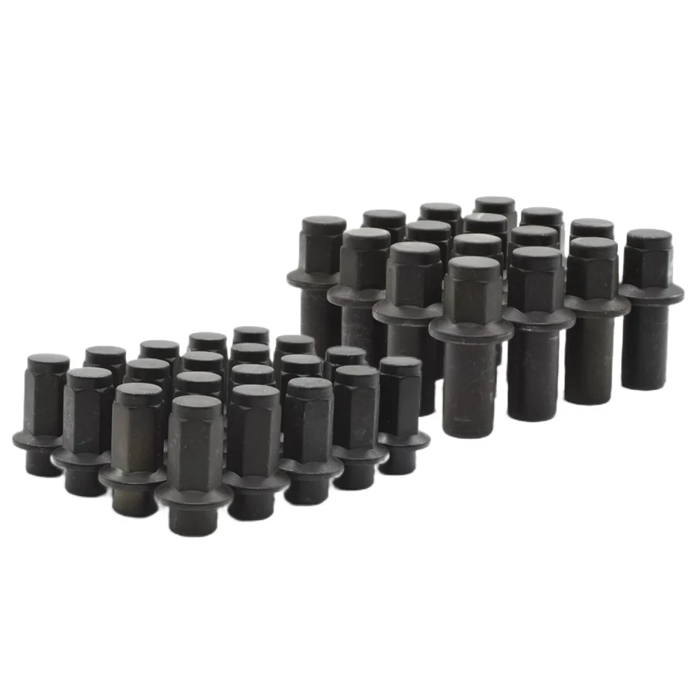 Vision 14x1.5 Black 32 Lug Kit (Fits 19.5"/20" Vision 181 Hauler & 401 Rival)