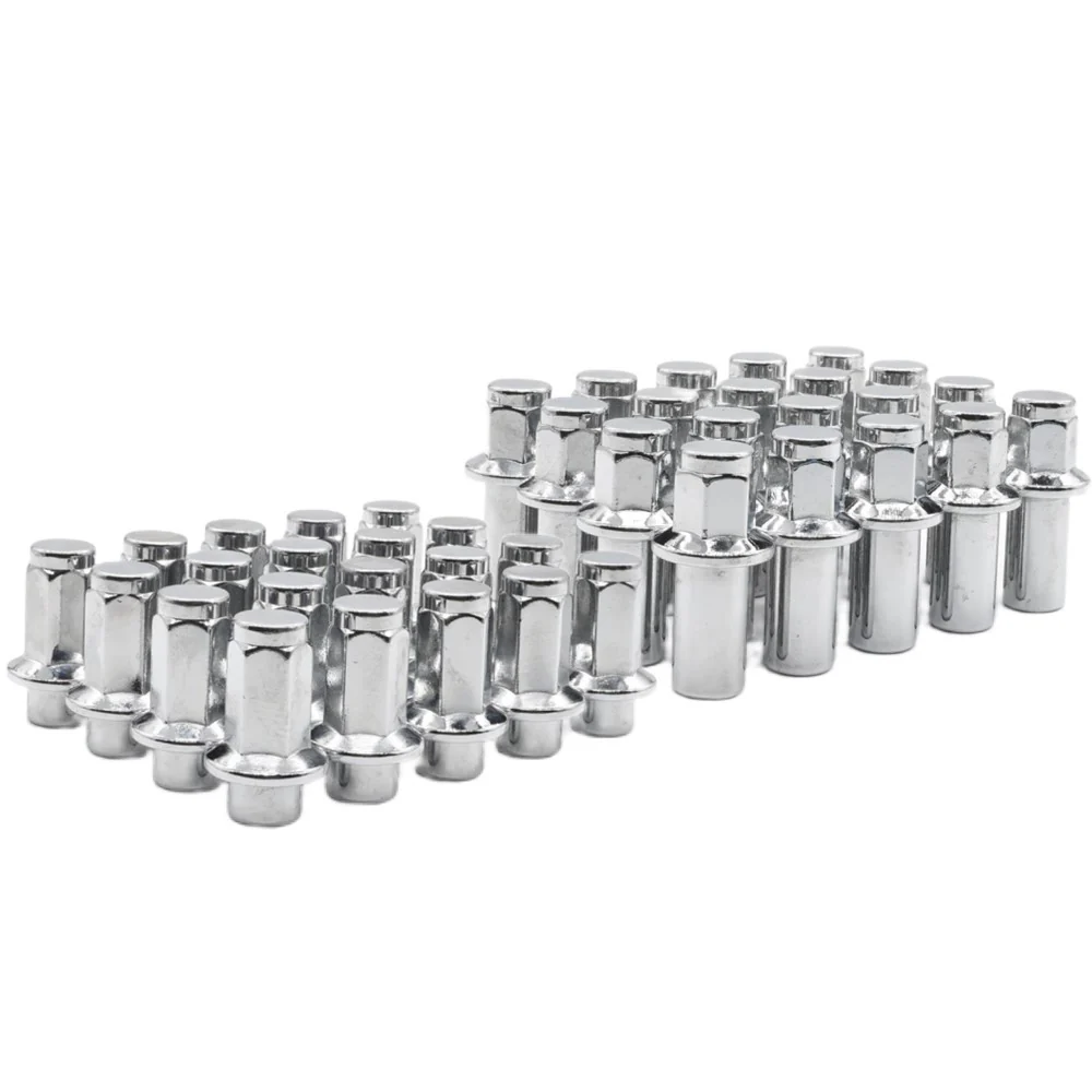 Vision 14x1.5 Chrome 32 Lug Kit (Fits 19.5"/20" Vision 181 Hauler & 401 Rival)
